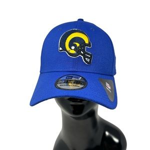 New Era NFL 39THIRTY Los Angeles LA Rams Throwback Team Classic Stretch Cap M/L